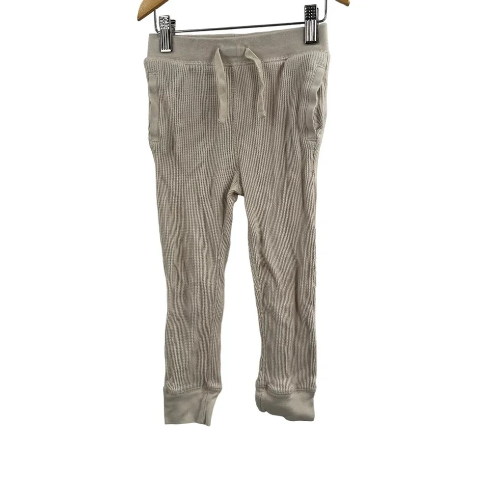 Gap‎ Cream Thermal Jogger Size 4T